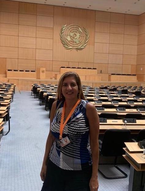 Elisabeth Eljuri at the United Nations
